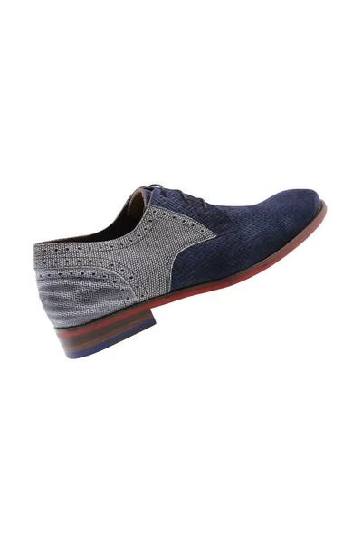 Floris Van Bommel Nette Schoenen Veterschoen Blue - Afbeelding 5