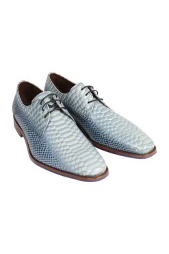 Floris Van Bommel Nette Schoenen Lace -up Shoes Made Of Leather Blue
