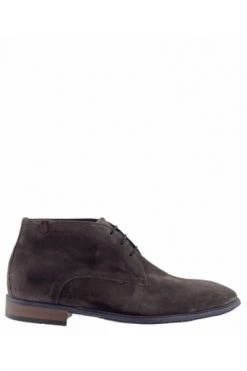 Floris Van Bommel Laarzen Heren Veterboots Taupe Brown