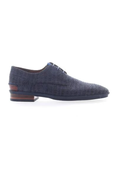 Floris Van Bommel Nette Schoenen Veterschoen Blue