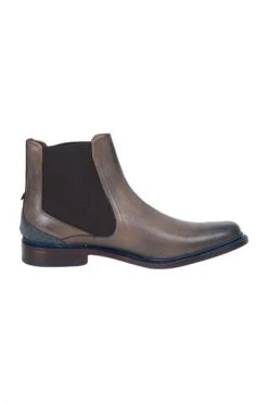 Floris Van Bommel Laarzen Chelsea Boots Im Used Look Brown