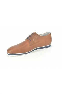 Floris Van Bommel Nette Schoenen Shoes Print Fijn N. Brown