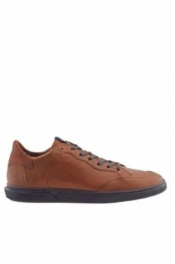 Nette Schoenen Floris Van Bommel SFM-10011-23 Cognac Heren Sneakers Brown