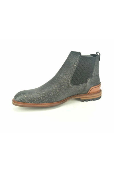Floris Van Bommel Laarzen Print ChelseaBoot Gray