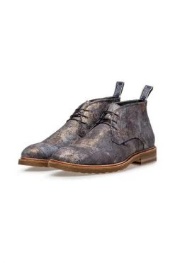 Nette Schoenen Floris Van Bommel Veter Boots Brown