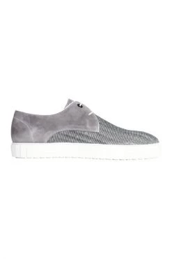 Floris Van Bommel Leather Sneakers Gray