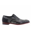Floris Van Bommel Nette Schoenen 19062/01 Antraciet Heren Veterschoenen Black