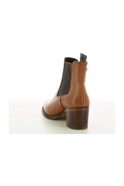 Enkellaarsjes Floris Van Bommel Damesschoenen Cognac SFW-60014 CHUDI Brown - Afbeelding 3