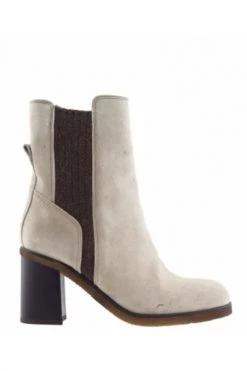 Enkellaarsjes Floris Van Bommel SFW-60015-22.02 Dames Chelsea Laars Beige Beige