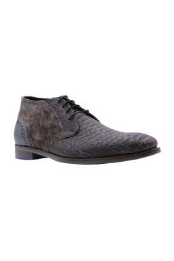 Floris Van Bommel Nette Schoenen Veterschoen Gray