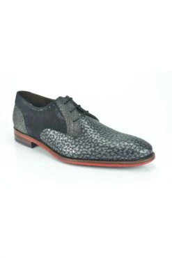 Floris Van Bommel Nette Schoenen Print Dressed N. Red Z. Gray